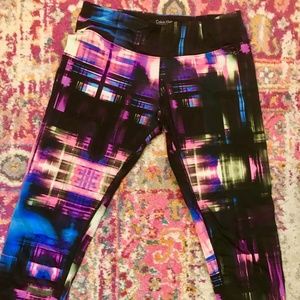 Calvin Klein Retro Inspired Leggings Large